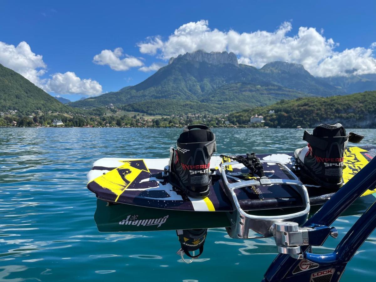 Entre Lac D'Annecy Et Montagnes, Golf Et Parapente A Pieds Talloires Exterior photo